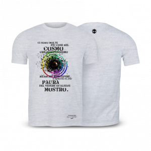 MORTEBIANCA UNDICI GIOCATORI SINESTETA T-SHIRT MELANGE