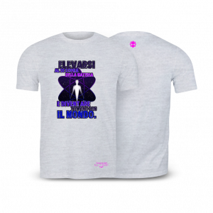 MORTEBIANCA UNDICI GIOCATORI QUANTISTICO T-SHIRT MELANGE